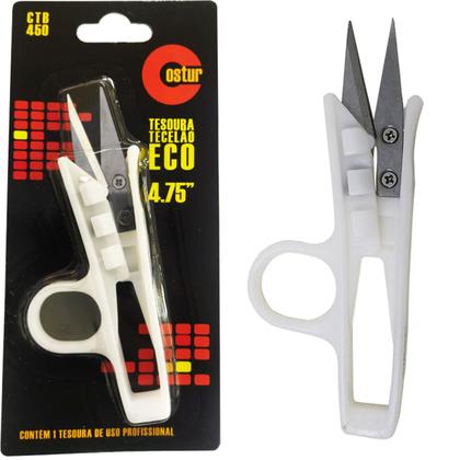 Imagem de Tesoura Tecelao Arremate Guia Magnetico Maquinas Costura
