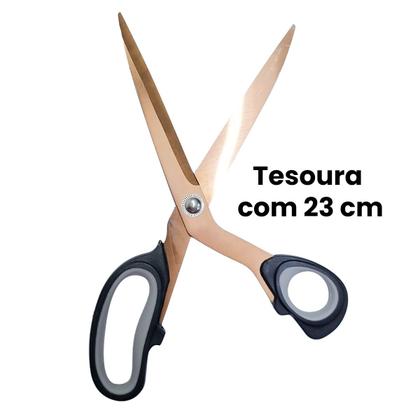 Imagem de Tesoura Titanio 9,5 Polegadas Corte Patchwork Profissional