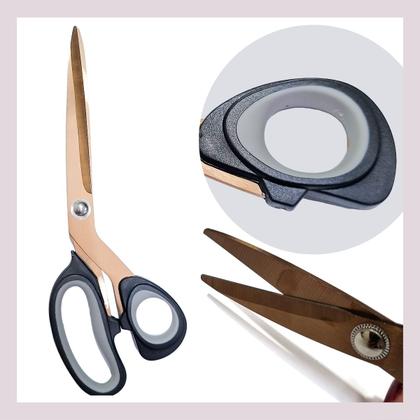 Imagem de Tesoura Titanio 9,5 Polegadas Corte Patchwork Profissional