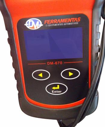 Imagem de Testador De Bateria Dm-670 Análise Da Bateria Portátil - Dm Ferramentas E Equipamentos Automotivos
