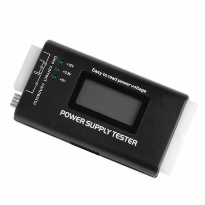 Imagem de Teste Fonte Lcd Atx Btx Itx Hdd Sata Power Supply Testador