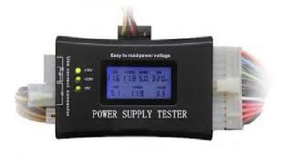 Imagem de Teste Fonte Lcd Atx Btx Itx Hdd Sata Power Supply Testador