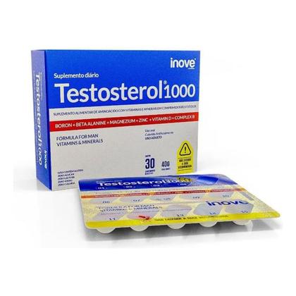 Imagem de Testosterol 1000  30 Comprimidos  Inove