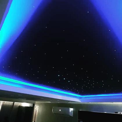 Imagem de Teto Estrelado Wifi Iluminação Multicor Fibra Ótica Original 50 pontos