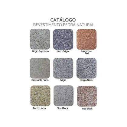 Imagem de Textura Pedras Naturais Marrocos Red 23kg Maza