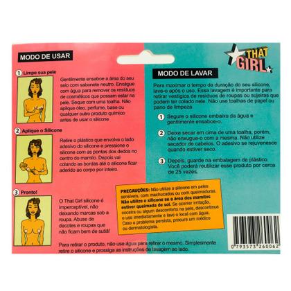 Imagem de That Girl Silicone That Girl - Protetor Auto-Adesivo para os Seios