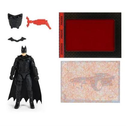 Imagem de The Batman O Filme - Boneco Batman Articulado 10 cm Com Acessórios  Sunny