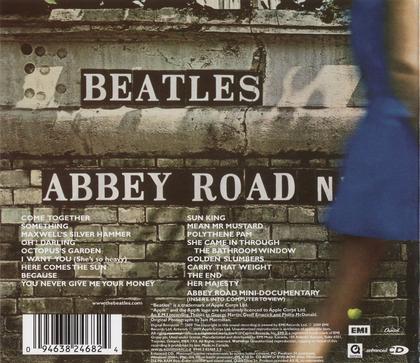 Imagem de The beatles - abbey road (acrilico) cd