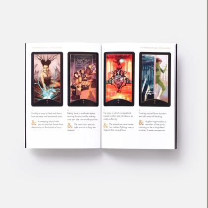 Imagem de The Dungeons & Dragons Tarot Deck: A 78-Card Deck and Guidebook Cartas