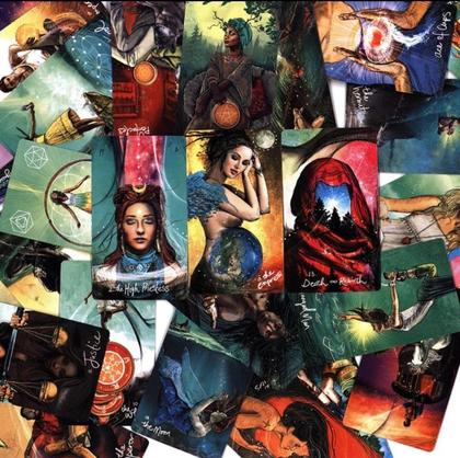 Imagem de The Light Seer's Tarot Deck Tarô Videntes Da Luz Baralho de Cartas de Oráculo