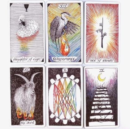 Imagem de The Wild Unknown Tarot Deck Tarô Selvagem Desconhecido Baralho de Cartas de Oráculo