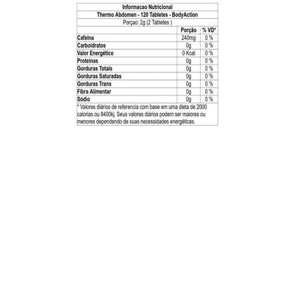 Imagem de Thermo Abdomen - 120 Tabletes - BodyAction