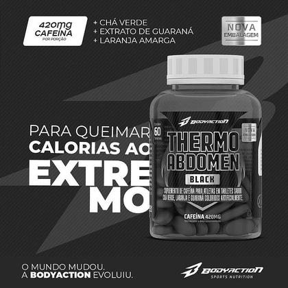Imagem de Thermo Abdomen Black 60 tabletes Bodyaction