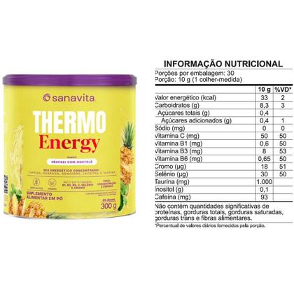 Imagem de Thermo Energy 300g - Sanavita