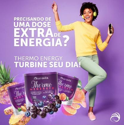Thermo Energy (Termo Pré-Treino ) Sabor Frutas Roxas e Abacaxi com