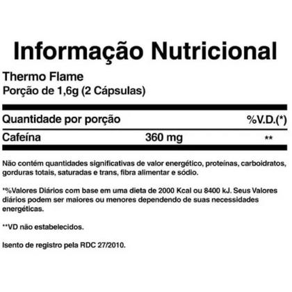 Imagem de Thermo Flame 60 Capsulas- Caveira Preta - Black Skull