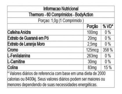 Imagem de Thermoro 60 Capsulas - BodyAction - Body Action