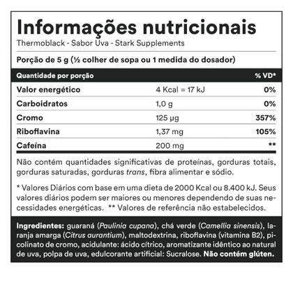 Imagem de Thermostark - Uva (200 g) - Stark Supplements
