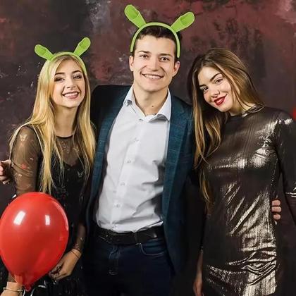 Imagem de Tiara De Cosplay Fiona Para Mulheres Adultas Com Orelhas, Acessórios De Fantasia Para Halloween E