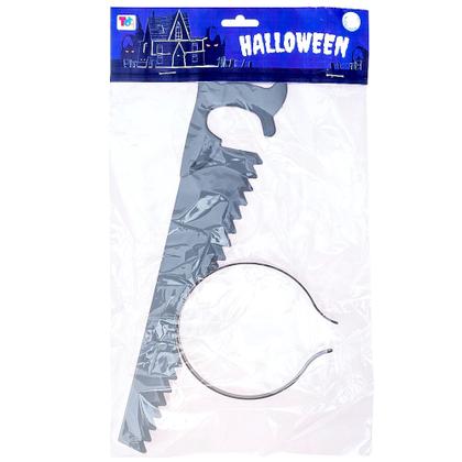 Imagem de Tiara de Serrote Fantasia dia das Bruxas Halloween Infantil