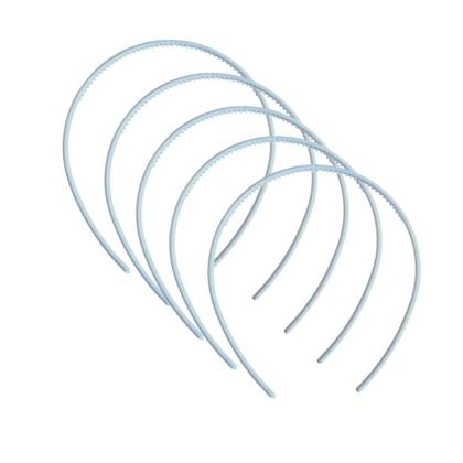 Imagem de Tiara Prende Cabelo Simples Branca 2mm Personalizar 10 Peças