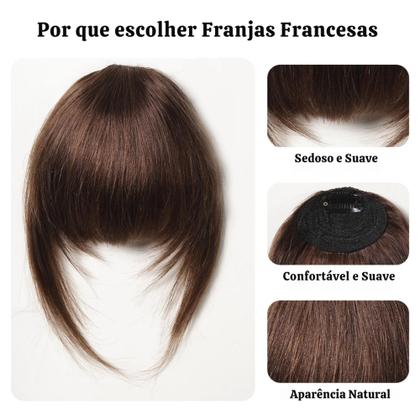 Imagem de Tic Tac Franja Aplique Estilo Francesa Varias Cores
