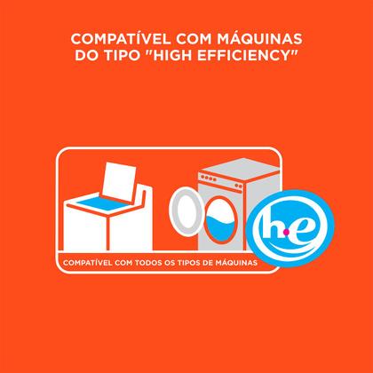 Imagem de Tide Detergente Liquido P/ Roupas 1 L - Kit Com 6 Un
