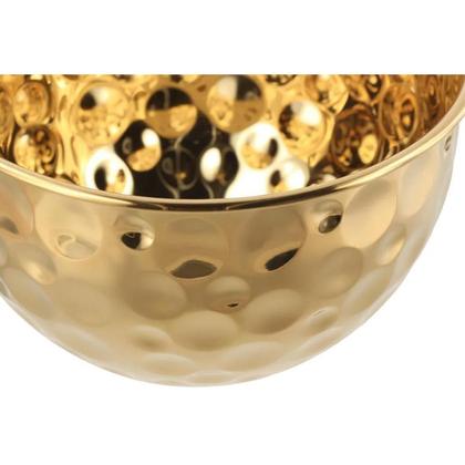 Imagem de Tigela Bowl Inox Cumbuca Fruteira Saladeira Mesa Posta Sala de Jantar Buffet Refeiçao Cozinha Multiuso