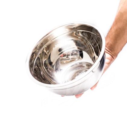 Imagem de Tigela bowl redonda de inox 22 cm utensilio de cozinha