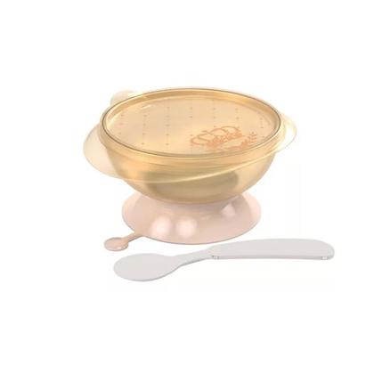 Imagem de Tigela com Ventosa Bowl Infantil para Papinha com Colher 240ml Plasútil