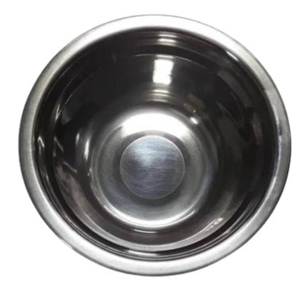 Imagem de Tigela Cumbuca Inox Funda Redonda 800 ml para Porções Salada