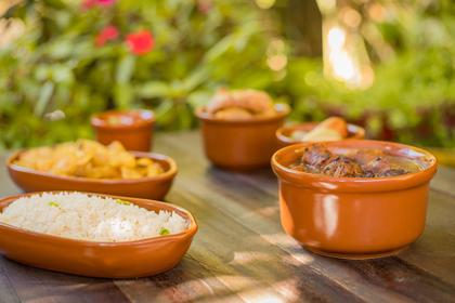 Imagem de Tigela Cumbuca Para Feijoada Porcelana Refratária 1 Litro