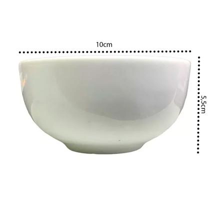 Imagem de Tigela Cumbuca Terramada Capri Porcelana Branca 300mL