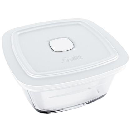 Imagem de Tigela Marinex Facilita VAP 1L com Tampa 4000725 - Cores Sortidas - Embalagem com 6 Unidades