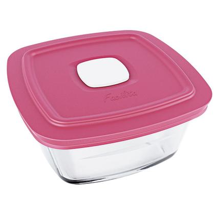 Imagem de Tigela Marinex Facilita VAP 300ml com Tampa - Cores Sortidas - Embalagem com 24 Peças