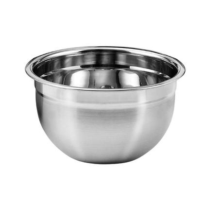 Imagem de Tigela Mixing Bowl Inox (28 Cm) Saladeira Redonda Culinária