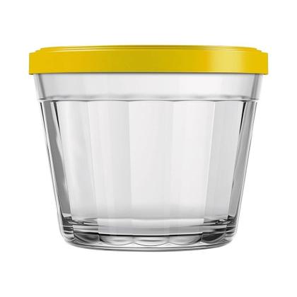 Imagem de Tigela Nadir Americano 150ml Pequena 4210 com Tampa  Cores Sortidas - Embalagem com 12 Peças