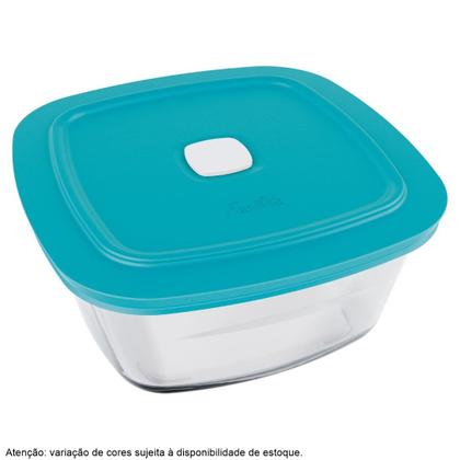 Imagem de Tigela Quadrada Facilita Vap Marinex 2 Litros com Tampa