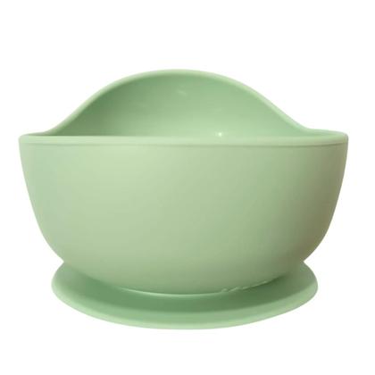 Imagem de Tigela Silicone Redonda Bowl Refeição Educativo Infantil Bebê alimentação Introdução Alimentar