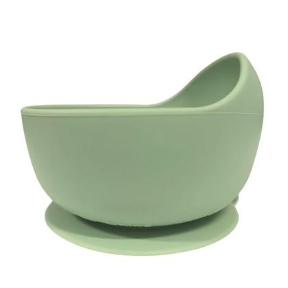 Imagem de Tigela Silicone Redonda Bowl Refeição Educativo Infantil Bebê alimentação Introdução Alimentar