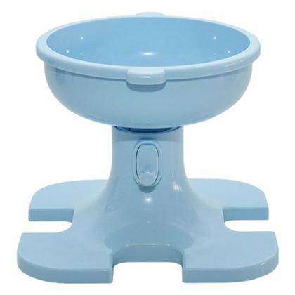 Imagem de Tijela Raçao Elevada Gato Cachorro Pet Comedouro Ergonomico Comida Alimentaçao Animais Estimaçao Antiderrapante Petshop