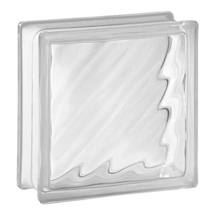 Imagem de Tijolo de Vidro 19 x 19 x 8 cm Digona New Translúcido 10 Unidades Tradestar