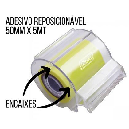 Imagem de Tili Notes Roller Amarelo Tilibra 50mm x 5m