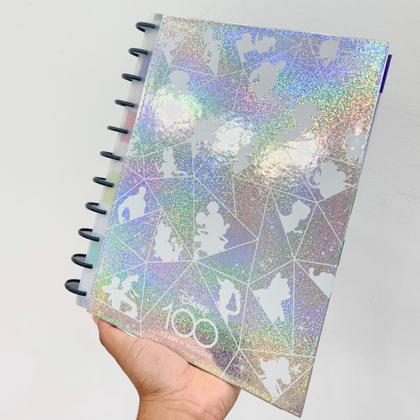 Imagem de Tilibra - Caderno Tilidisco Capa Dura Universitário 10 Matérias Disney 100 160 Folhas - Tilibra