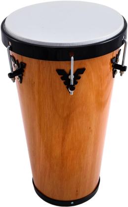 Imagem de Timba madeira verniz 90x14 aro preto music