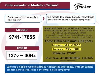 Imagem de Timer 120 min forno eletrico fischer muller nardelli - 32285