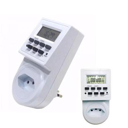 Imagem de Timer Digita Bivolt Temporizador 9 Program Liga E Desliga