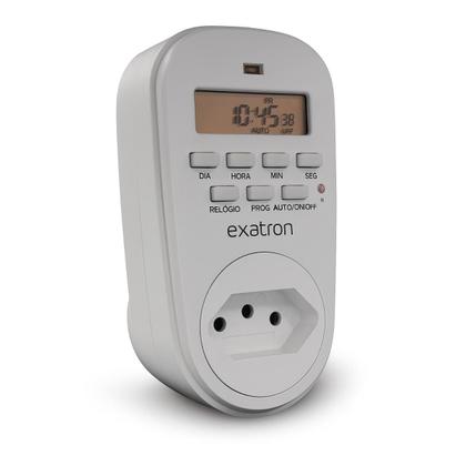 Imagem de Timer Digital Temporizador para Tomada Bivolt Exatron Bivolt