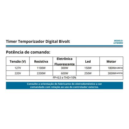 Imagem de Timer Digital Temporizador para Tomada Bivolt Exatron Bivolt