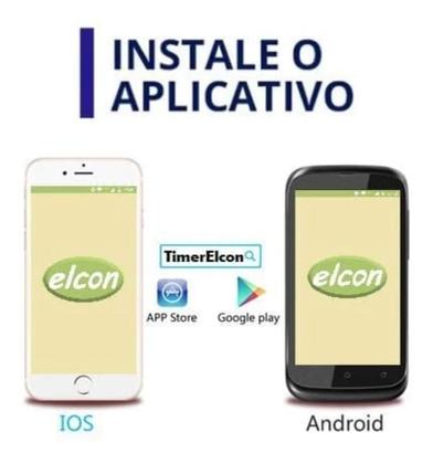 Imagem de Timer Interruptor Liga Desliga Automatização App Wifi Elcon TI-02